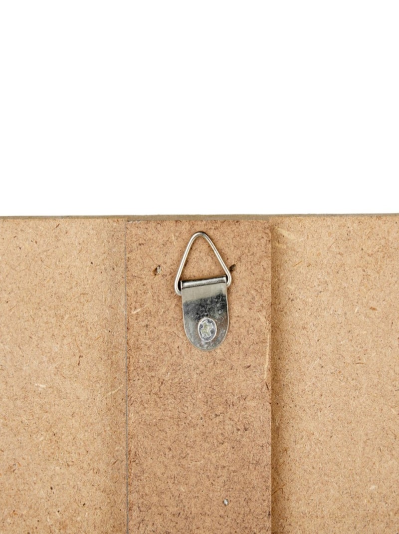 Horloge DOMINO noire et beige diam 30 cm Beige - Kiabi