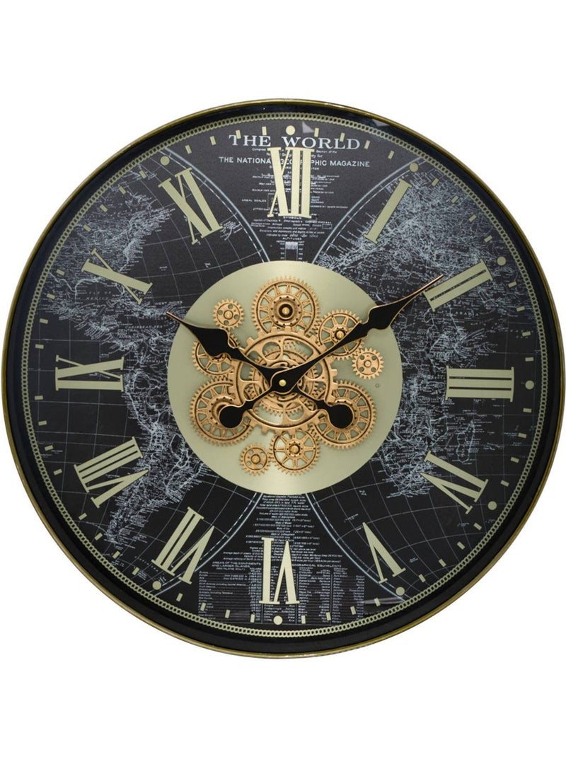 Horloge en acier inoxydable MARVIN Noir - Kiabi