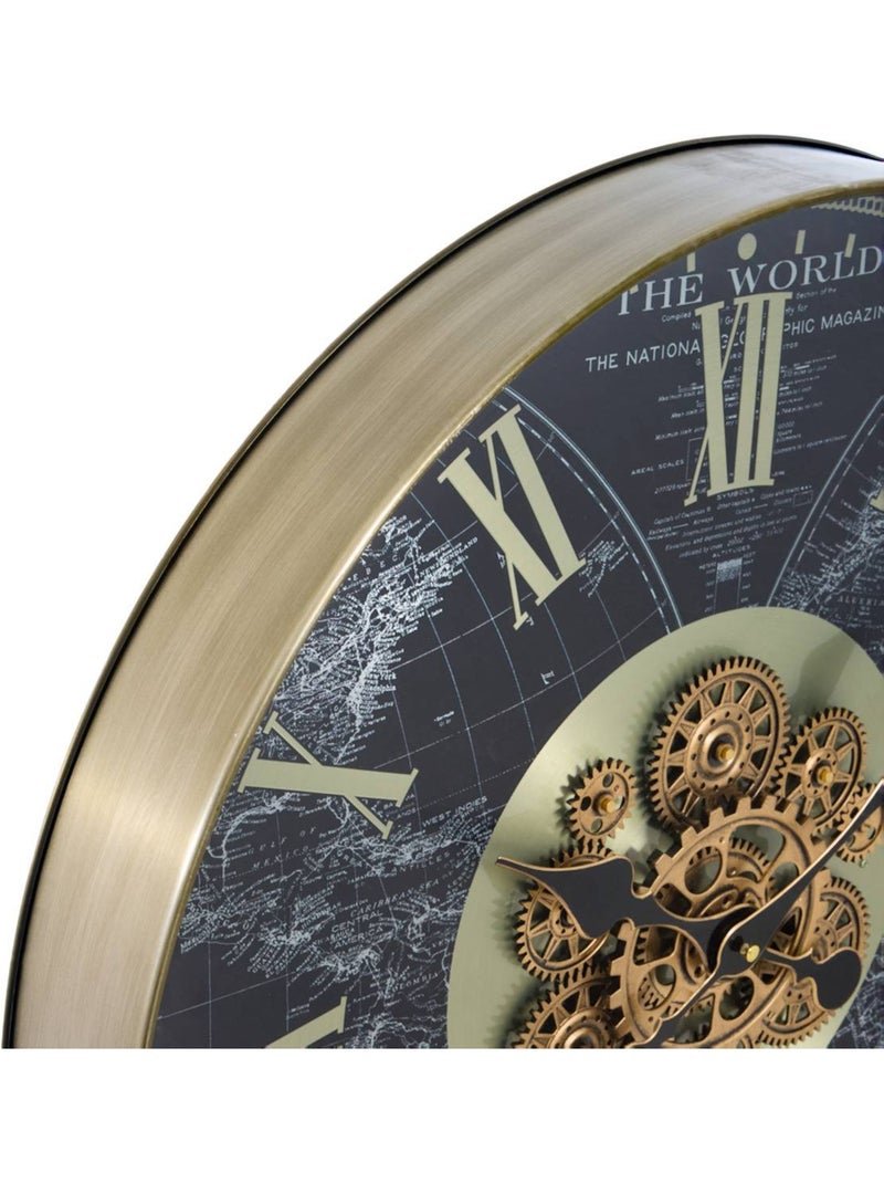 Horloge en acier inoxydable MARVIN Noir - Kiabi