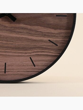 Horloge en bois 33cm