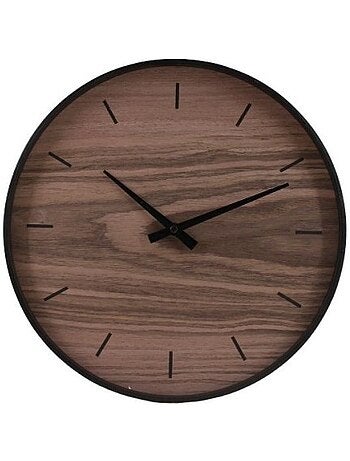 Horloge en bois 33cm