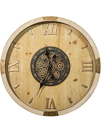 Horloge en bois avec mécanisme MICKA