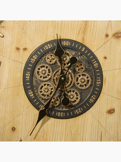 Horloge en bois avec mécanisme MICKA - Kiabi