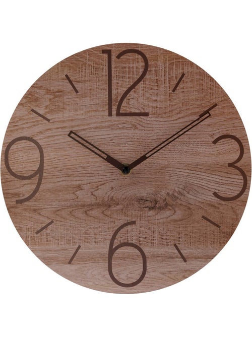 Horloge en bois BORIS - Kiabi