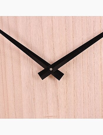 Horloge en bois et métal 60cm
