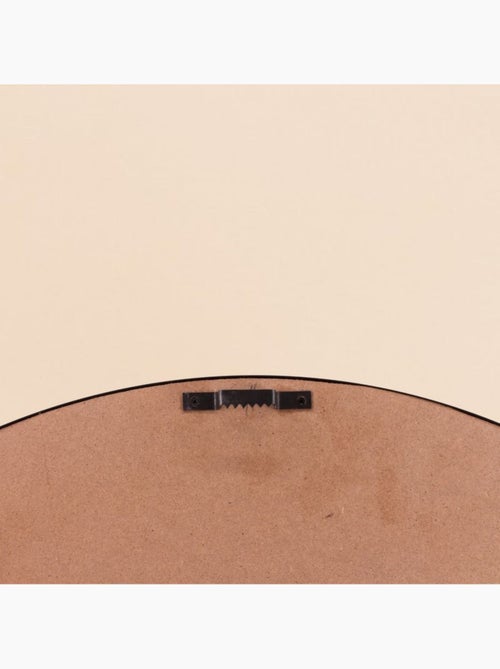 Horloge en bois et métal 60cm - Kiabi