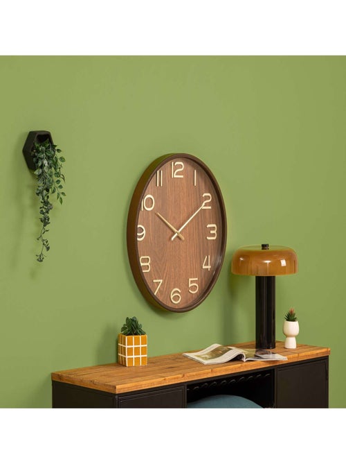Horloge en bois grand modèle IVANA - Kiabi