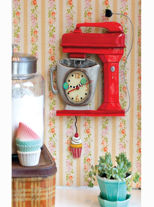 Horloge en forme de robot de cuisine - Kiabi