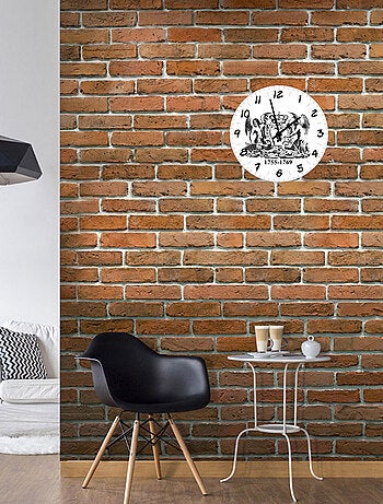 Horloge en verre Drapeau Nation Corse