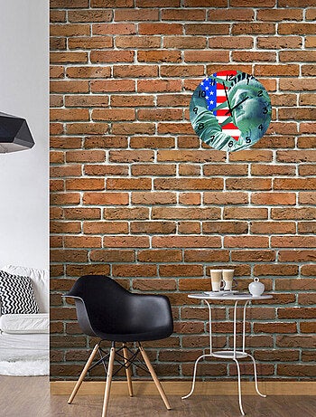 Horloge en verre Statue de la Liberté