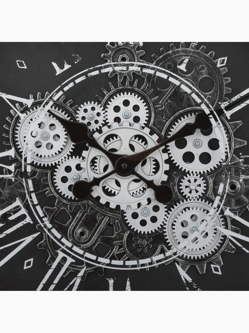 Horloge IZIA Noir Blanc - Kiabi