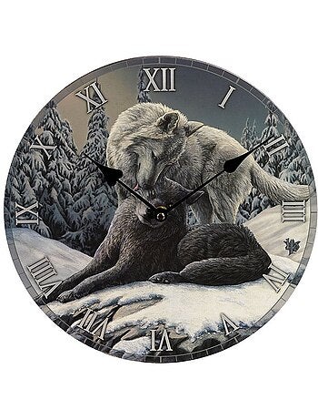 Horloge Loups Protecteur du temps