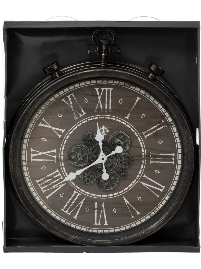 Horloge mécanique AZAD Noir - Kiabi