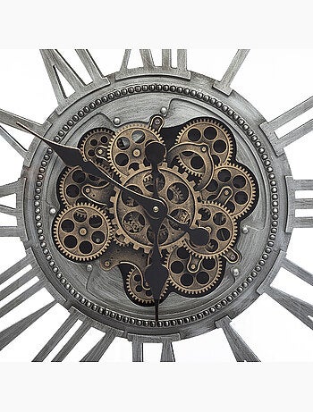 Horloge mécanique carrée EZRA