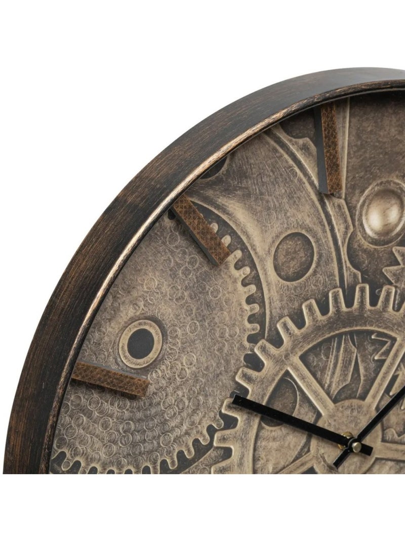 Horloge mécanique Deyan D50 Marron - Kiabi
