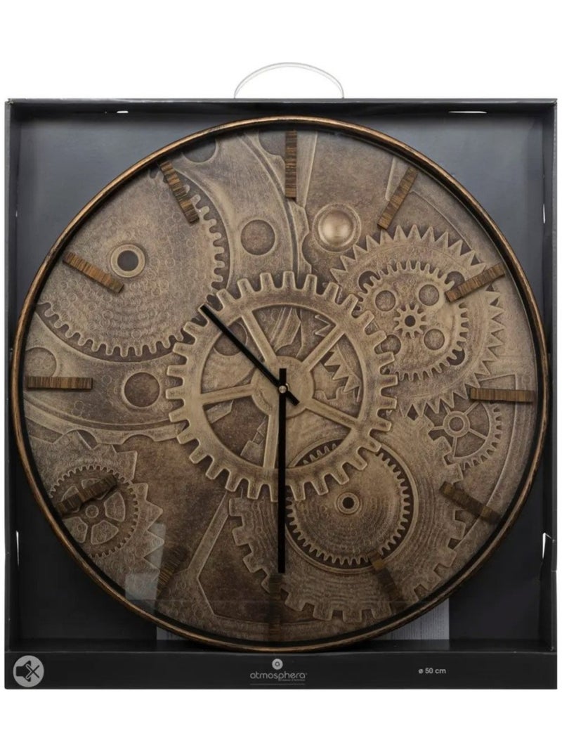 Horloge mécanique Deyan D50 Marron - Kiabi