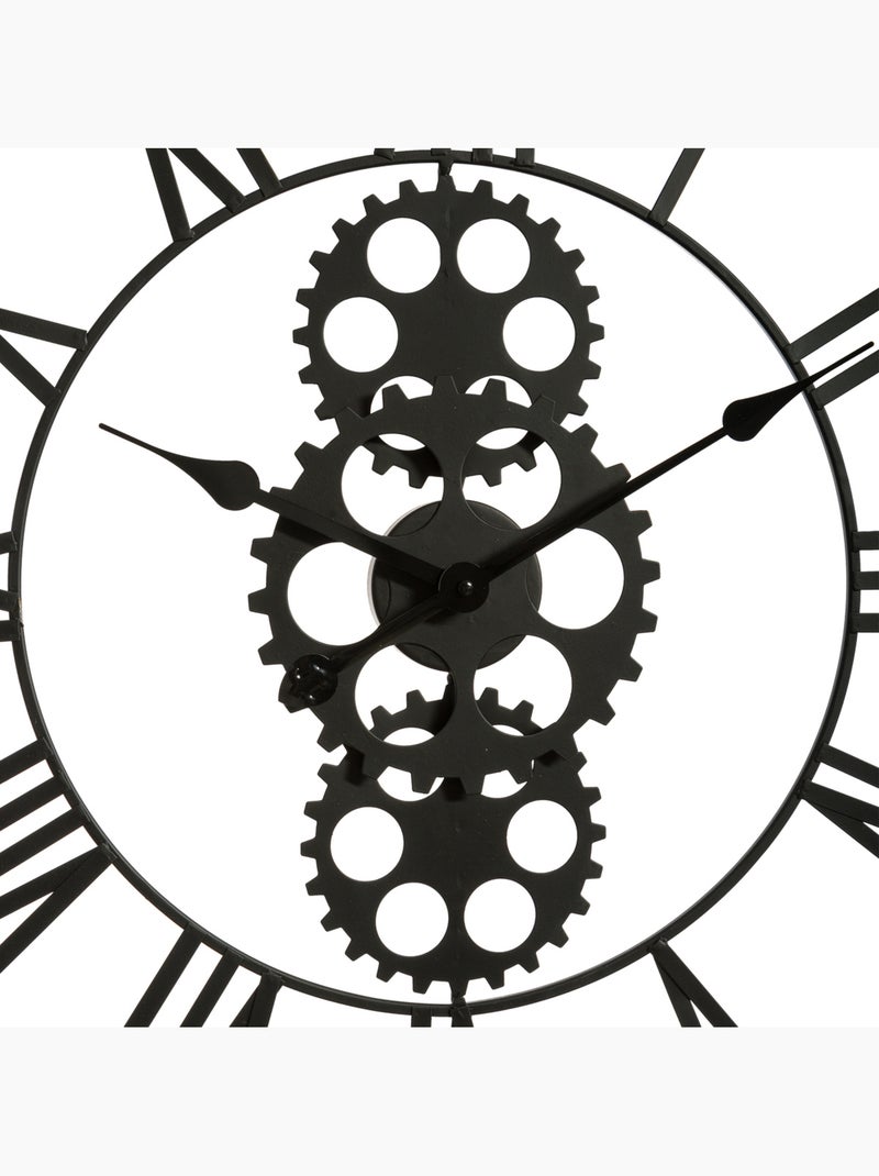 Horloge mécanique MAELO Noir - Kiabi