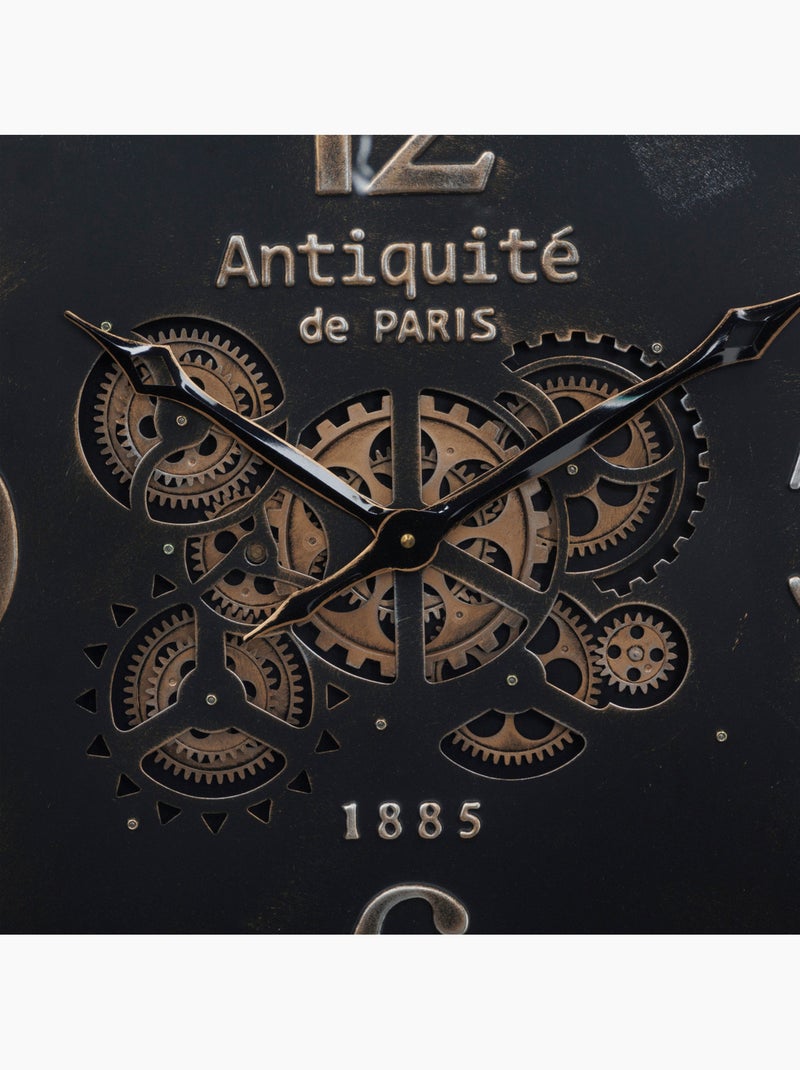 Horloge métal AMRI Noir - Kiabi