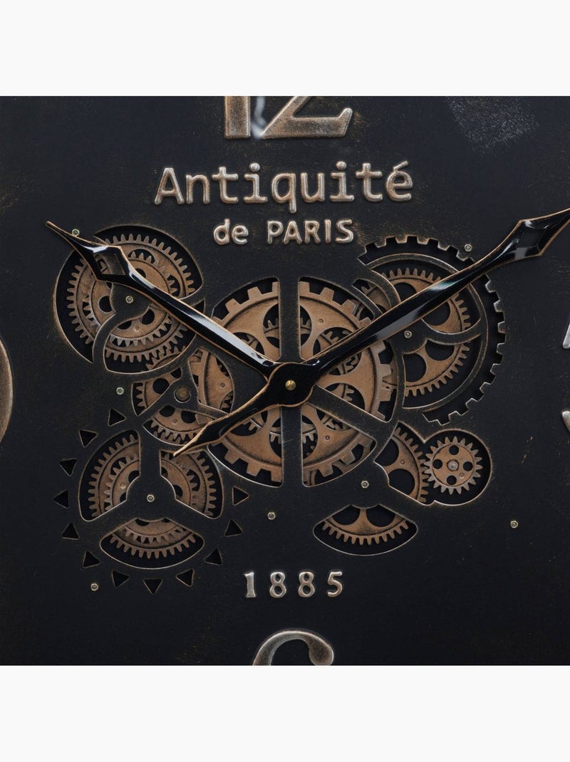 Horloge métal AMRI Noir - Kiabi