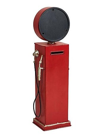 Horloge métal verre Route 66