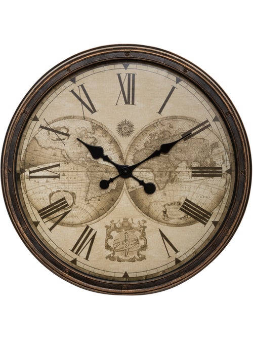 Horloge monde vintage TOMY - Kiabi
