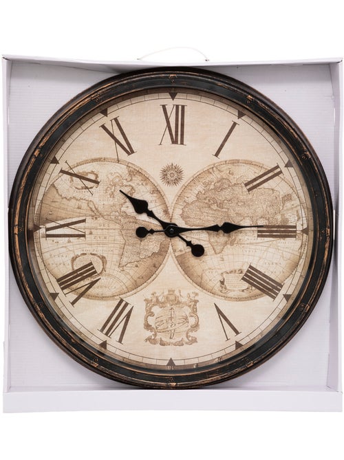 Horloge monde vintage TOMY - Kiabi