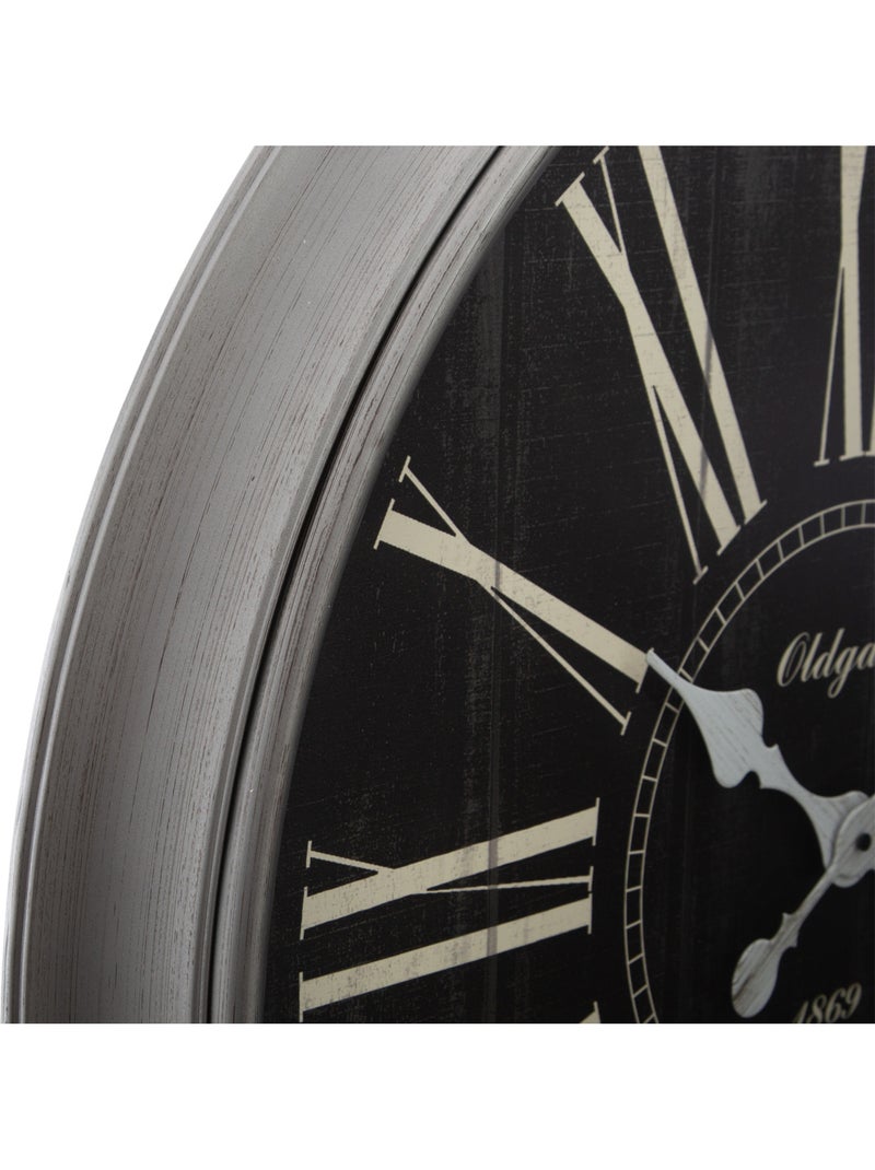 Horloge moulure JENNA Argent - Kiabi