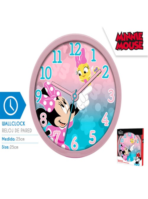 Horloge murale - Disney Minnie - 25 cm - Kiabi