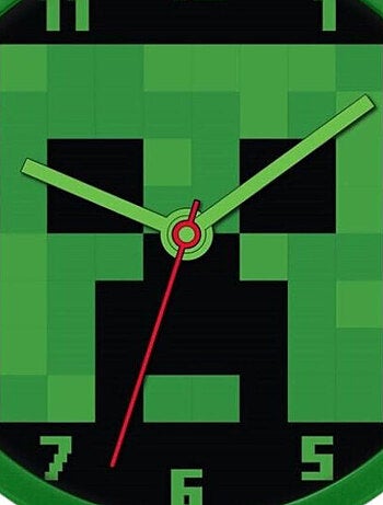 Horloge murale - Minecraft