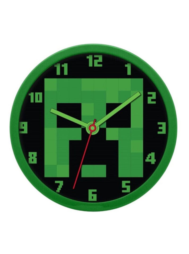 Horloge murale - Minecraft Vert - Kiabi