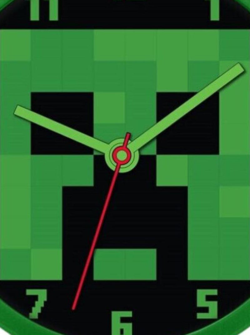 Horloge murale - Minecraft Vert - Kiabi