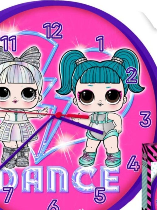 Horloge murale - Poupées LOL Surprise - Rose - Kiabi