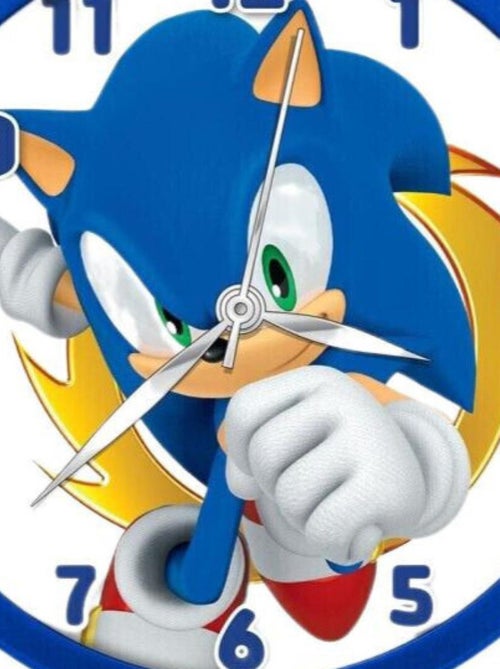 Horloge murale - Sonic - 25 cm - Kiabi