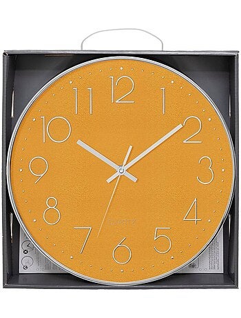 Horloge murale 3D en verre plat LAURE