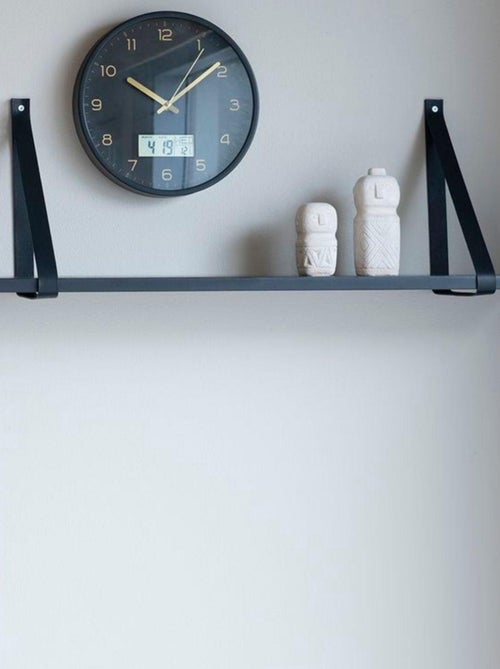 Horloge murale avec affichage digital Ø 25 cm - - House Nordic - Kiabi