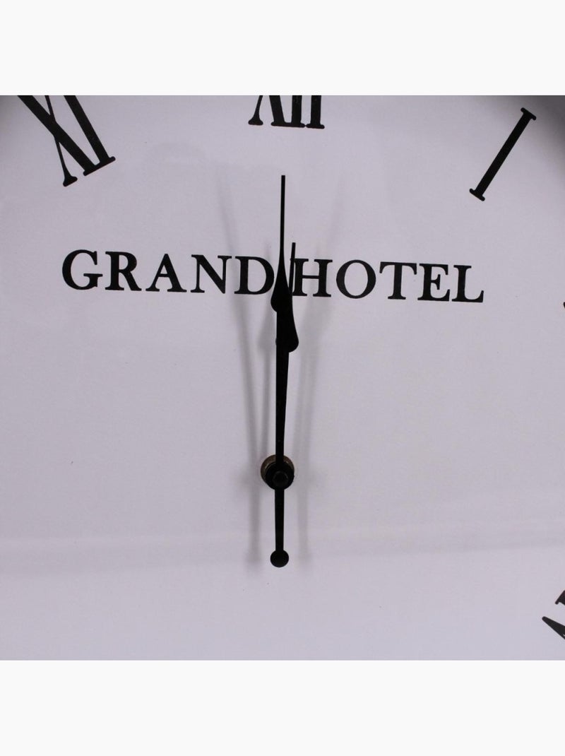 Horloge murale avec anse 40cm Blanc - Kiabi