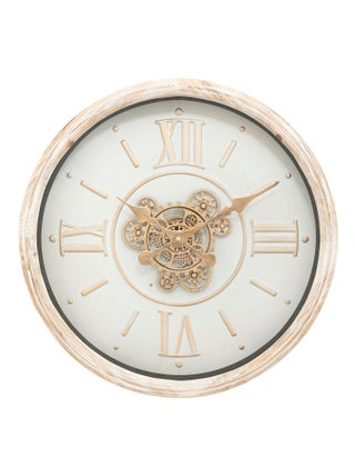 Horloge murale avec mécanisme en bois SONIKA