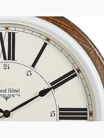 Horloge murale bois NATACHA