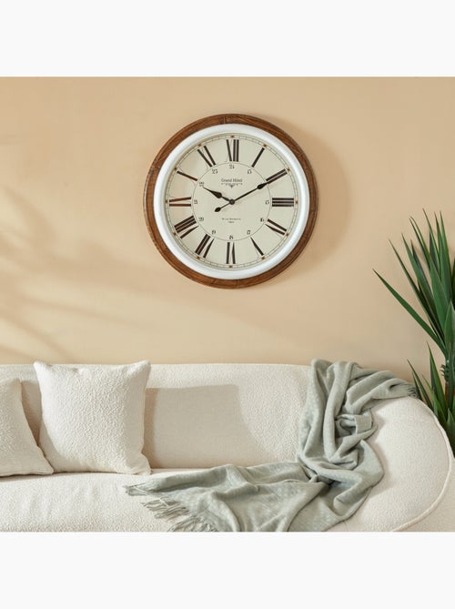 Horloge murale bois NATACHA - Kiabi