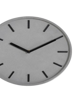Horloge murale ciment PURE