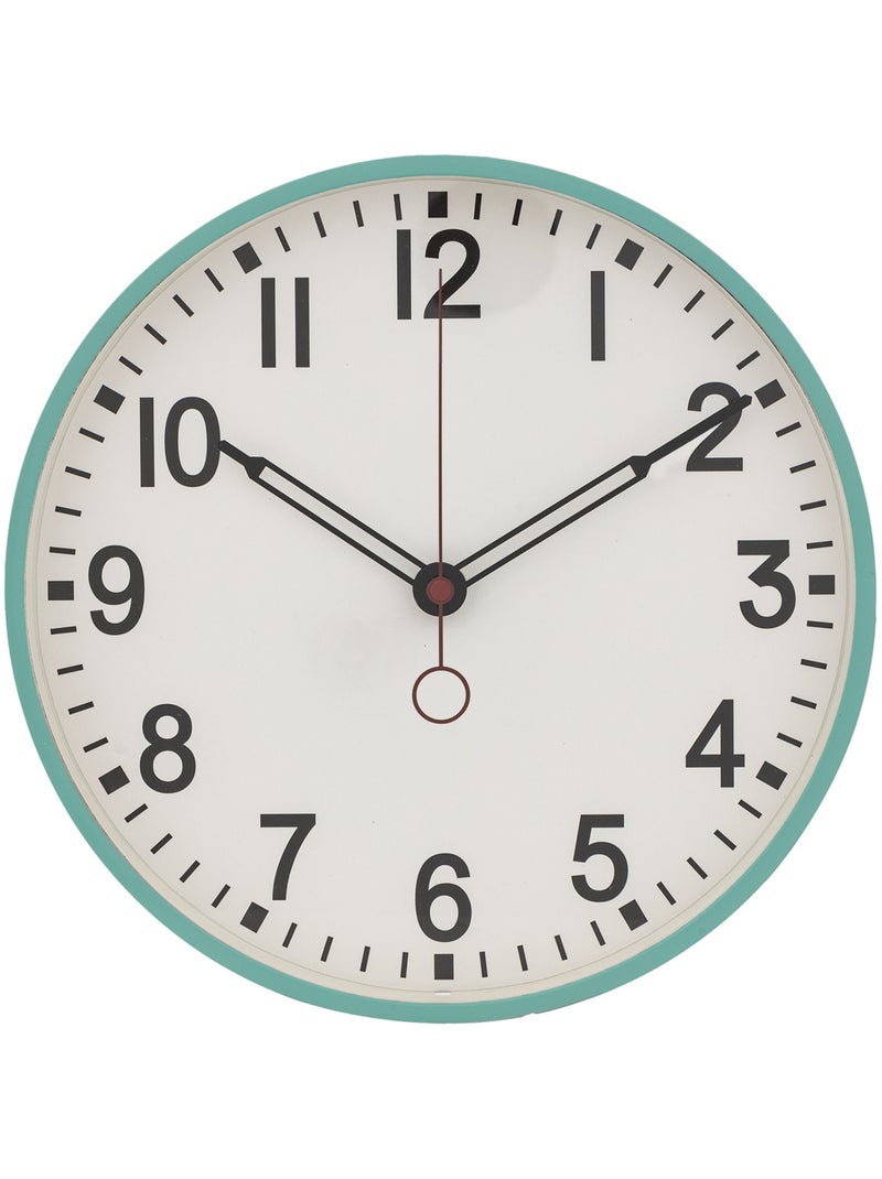 Horloge murale classique trois aiguilles CORY Gris - Kiabi