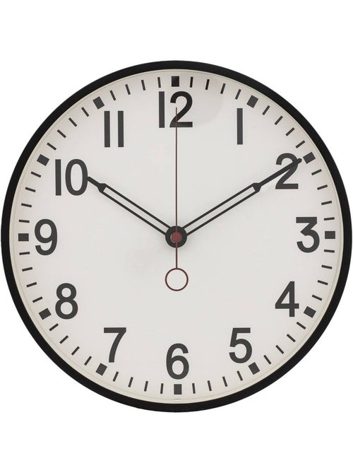 Horloge murale classique trois aiguilles cory - Kiabi