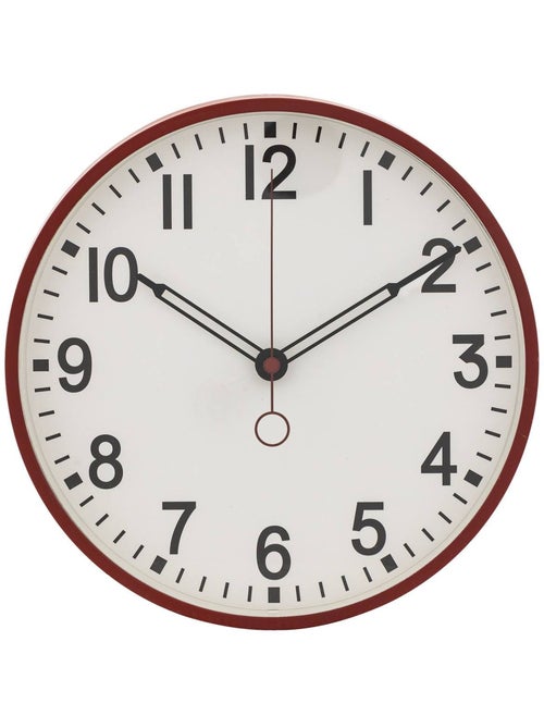 Horloge murale classique trois aiguilles CORY - Kiabi Horloge murale classique trois aiguilles CORY - Kiabi