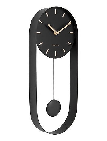Horloge murale design avec balancier CHARM