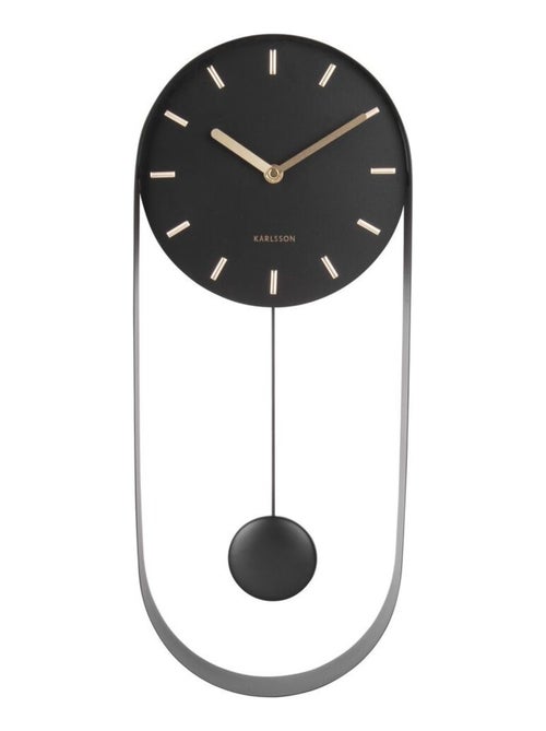 Horloge murale design avec balancier CHARM - Kiabi