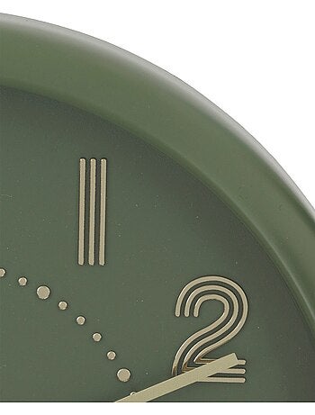 Horloge murale design cadran coloré ALIZEE