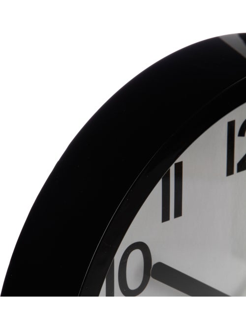 Horloge murale design cadre en métal brossé LOLY - Kiabi