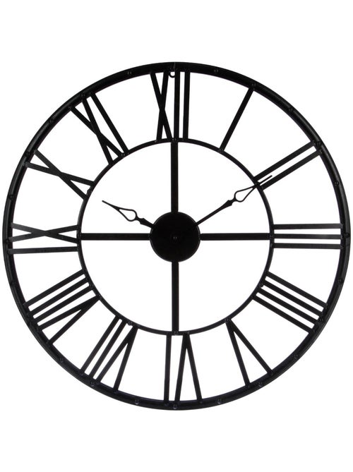 Horloge murale design industriel chiffres romains ANDRAS - Kiabi