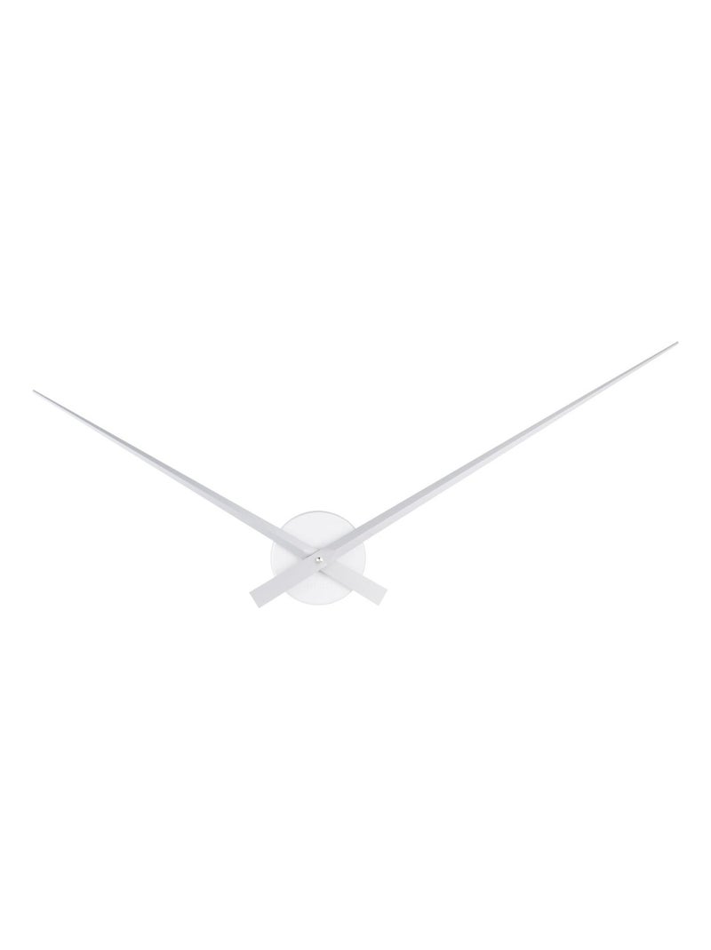 Horloge murale design minimaliste en métal LITTLE BIG TIME Argent - Kiabi