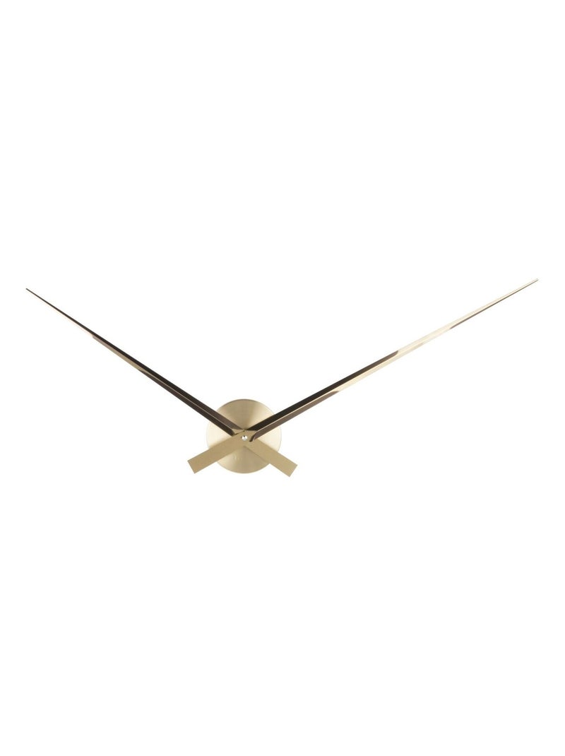 Horloge murale design minimaliste Little Big time Doré/or - Kiabi